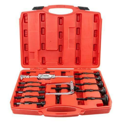 16PC Blind Hole Pilot Bearing Puller Internal Extractor Removal Slide Hammer Set