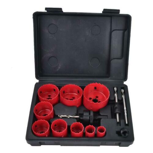 13 PCS Bi-Metal Hole Saw Kit Hole Dozer All Purpose Professional 3/4
