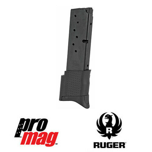 ProMag 10 Rd 9mm Blue Steel Clip Magazine RUG17 for Ruger EC9 EC9S LC9 LC9S