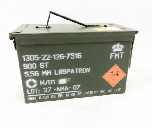 US NATO Munitionskiste Größe 2 oliv (Neuw.) - 30 x 19 x 16 - Werkzeugkiste (Box)