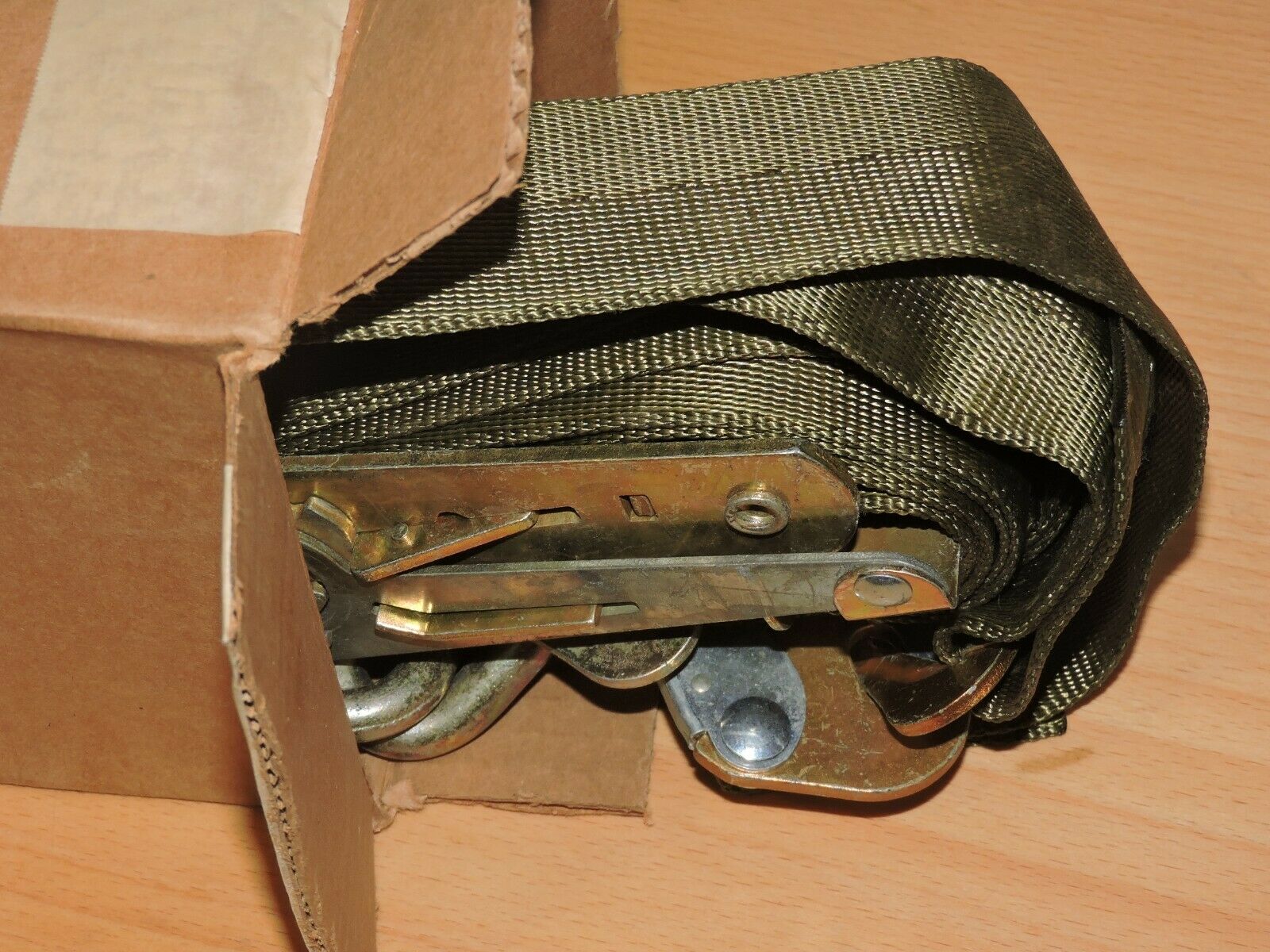 *NIB* US MILITARY 10' Aerial Cargo Ratchet Strap