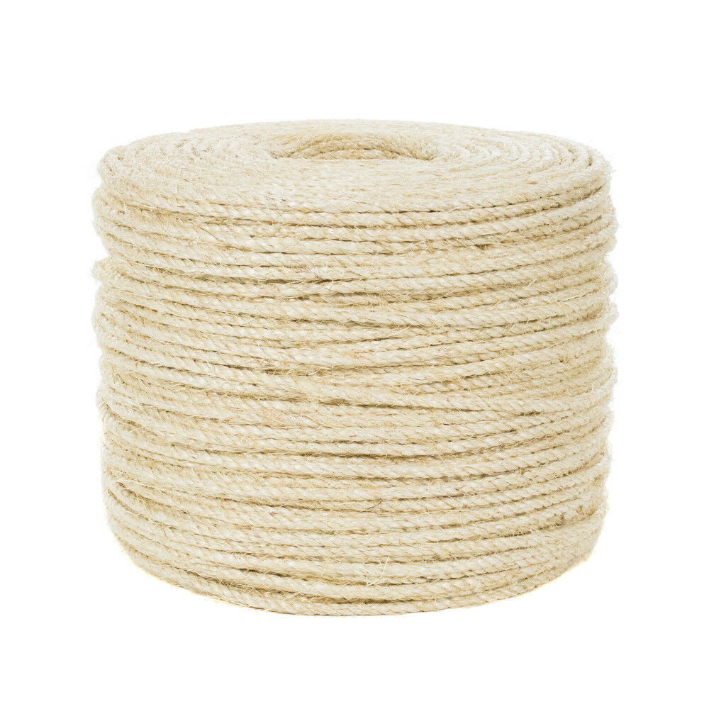 Paracord Planet 1/4-Inch by 100-Feet Twisted Sisal Rope