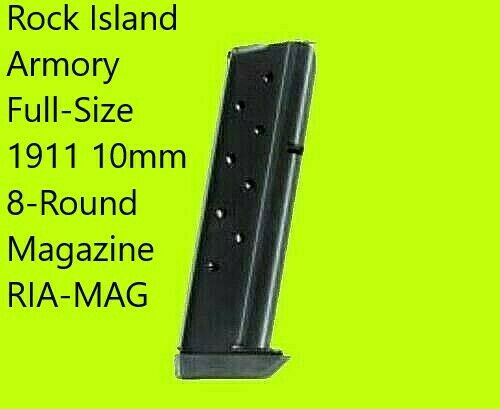 Rock Island Armory Full-Size 1911 10mm 8-Round Magazine RIA-MAG