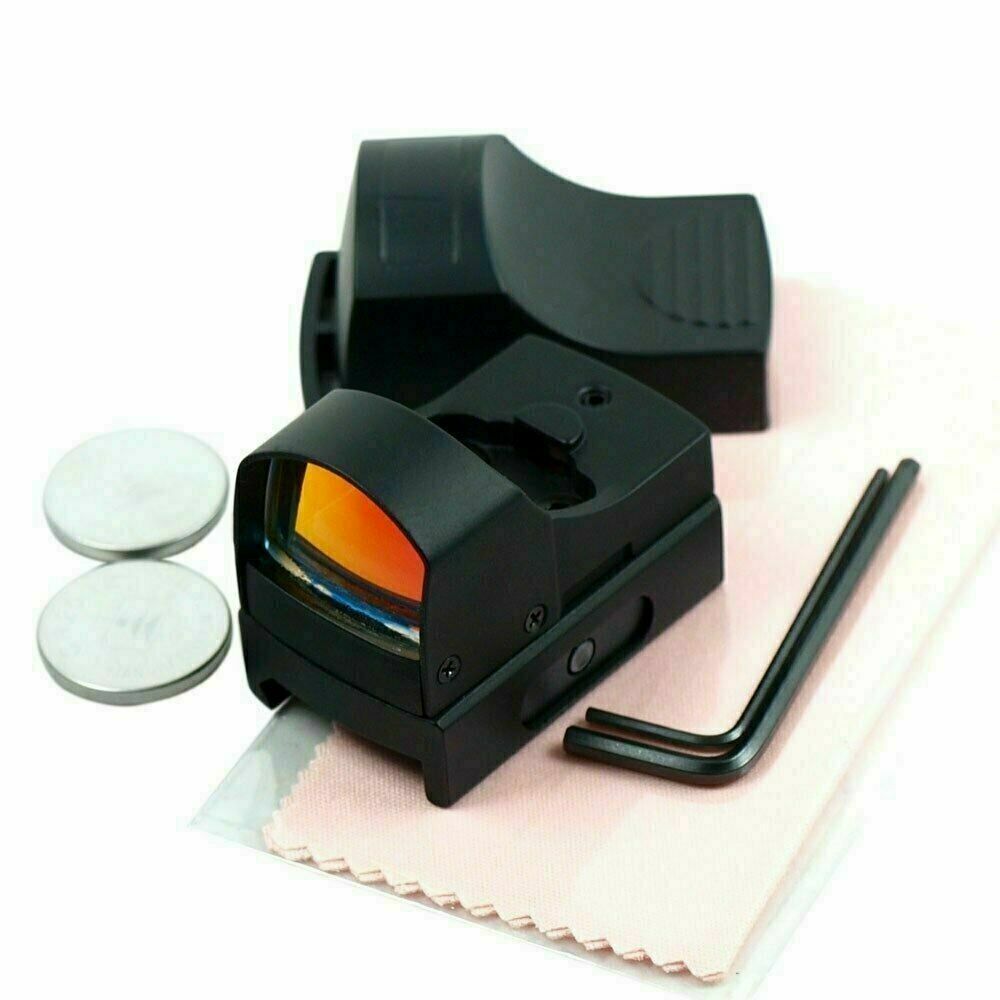 Mini Holographic Reflex Micro 3 MOA Red Dot Sight w/ Picatinny Weaver Mount
