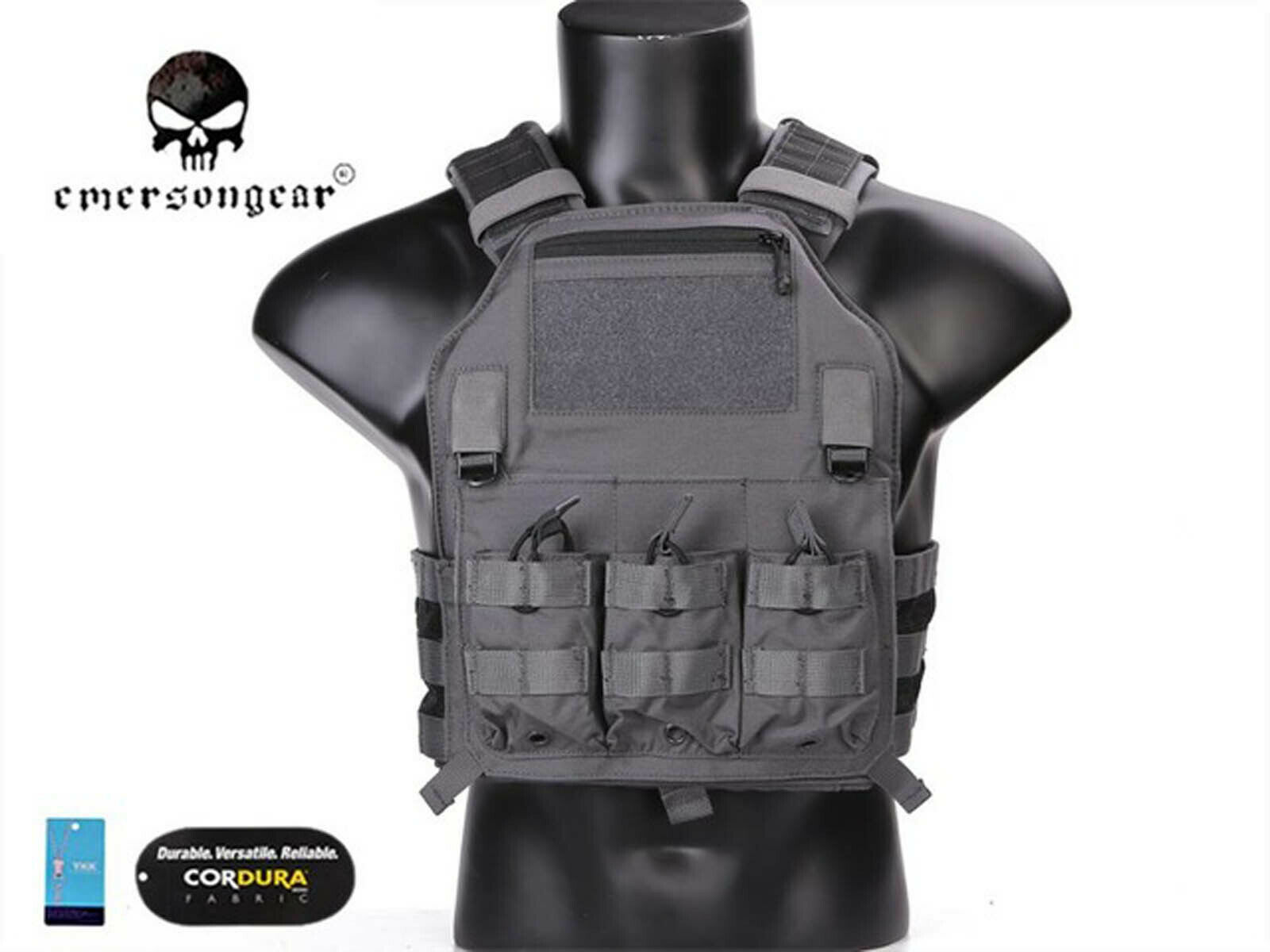 Emerson 420 Plate Carrier Airsoft Combat Tactical Molle Vest EM7362