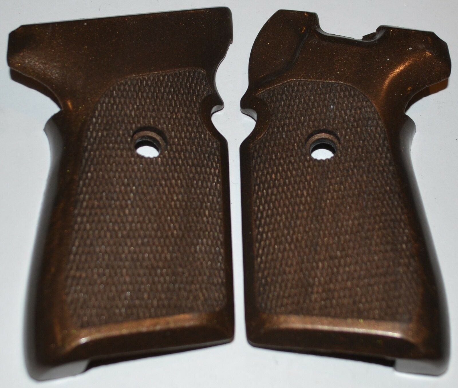 Sig Sauer P239 pistol grips dark brown plastic