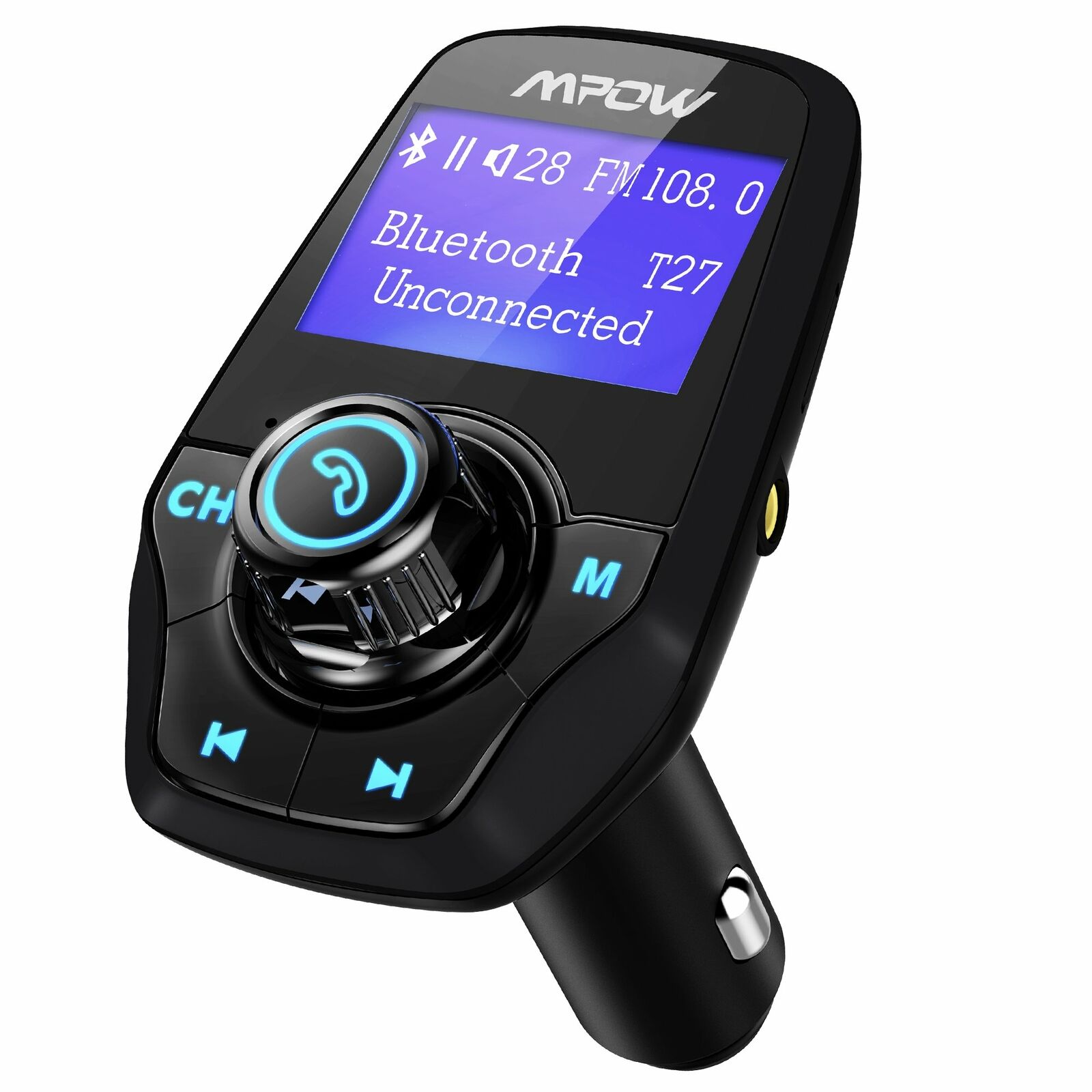 Mpow Wireless Car Bluetooth FM Transmitter Mp3 Radio Adapter USB Charger