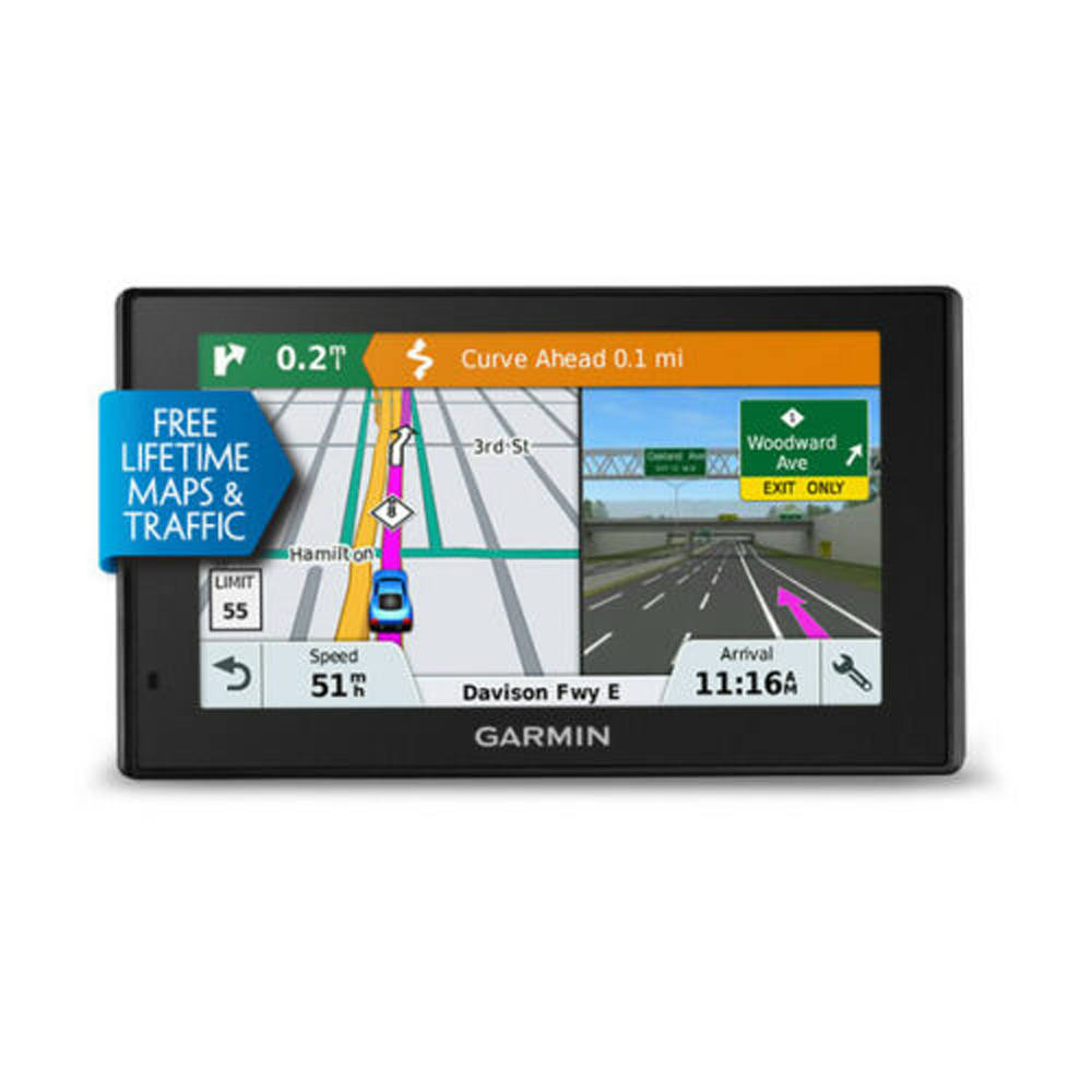 DriveSmart 51 LMT-S Auto GPS with Lifetime Maps & Traffic 010-01680-02
