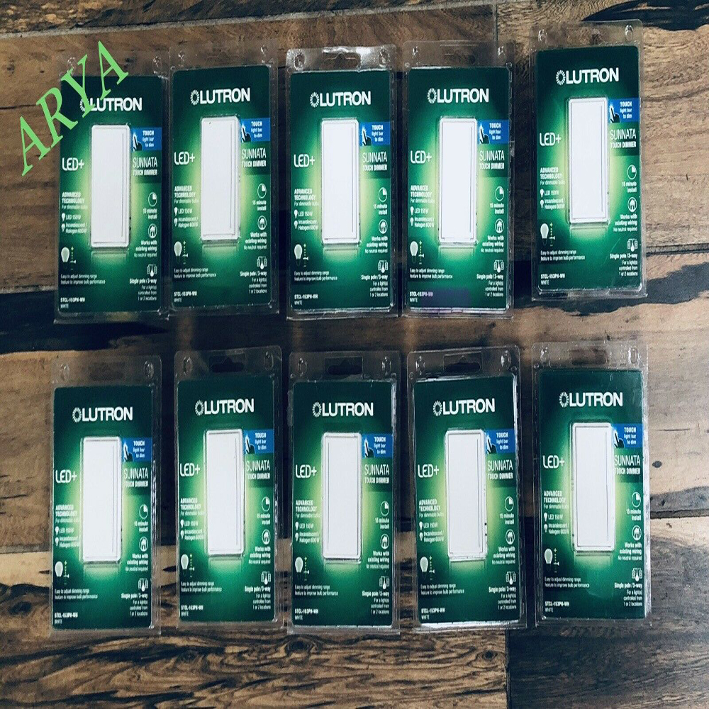 (10 PCS) Sunnata Touch Dimmer STCL-153PH-WH White LED+ Advanced Technology