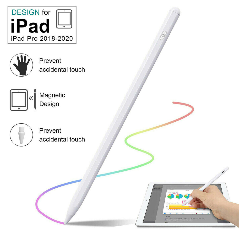 Stylus Pen for Apple iPad 6th/7th/8th/Mini 5th/Pro 11&12.9''/Air 3rd Gen Pencil