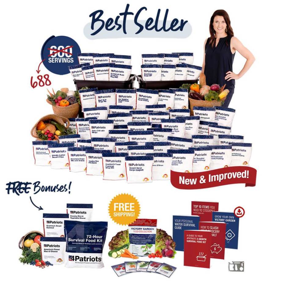 3-Month Survival Food Kit